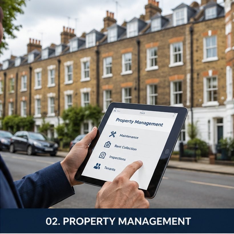 Property management of UK homes